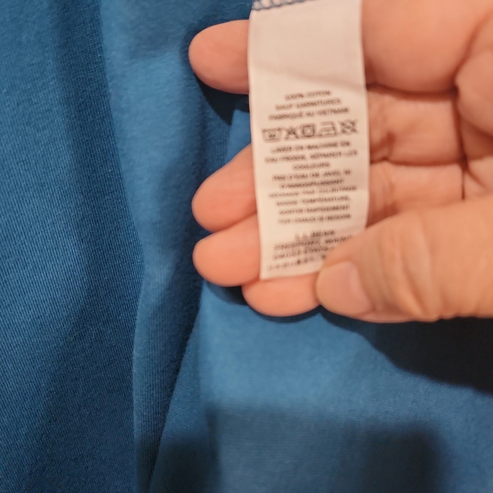 NWOT LL Bean L Tall Men's pocket pullover - Picture 7 of 15